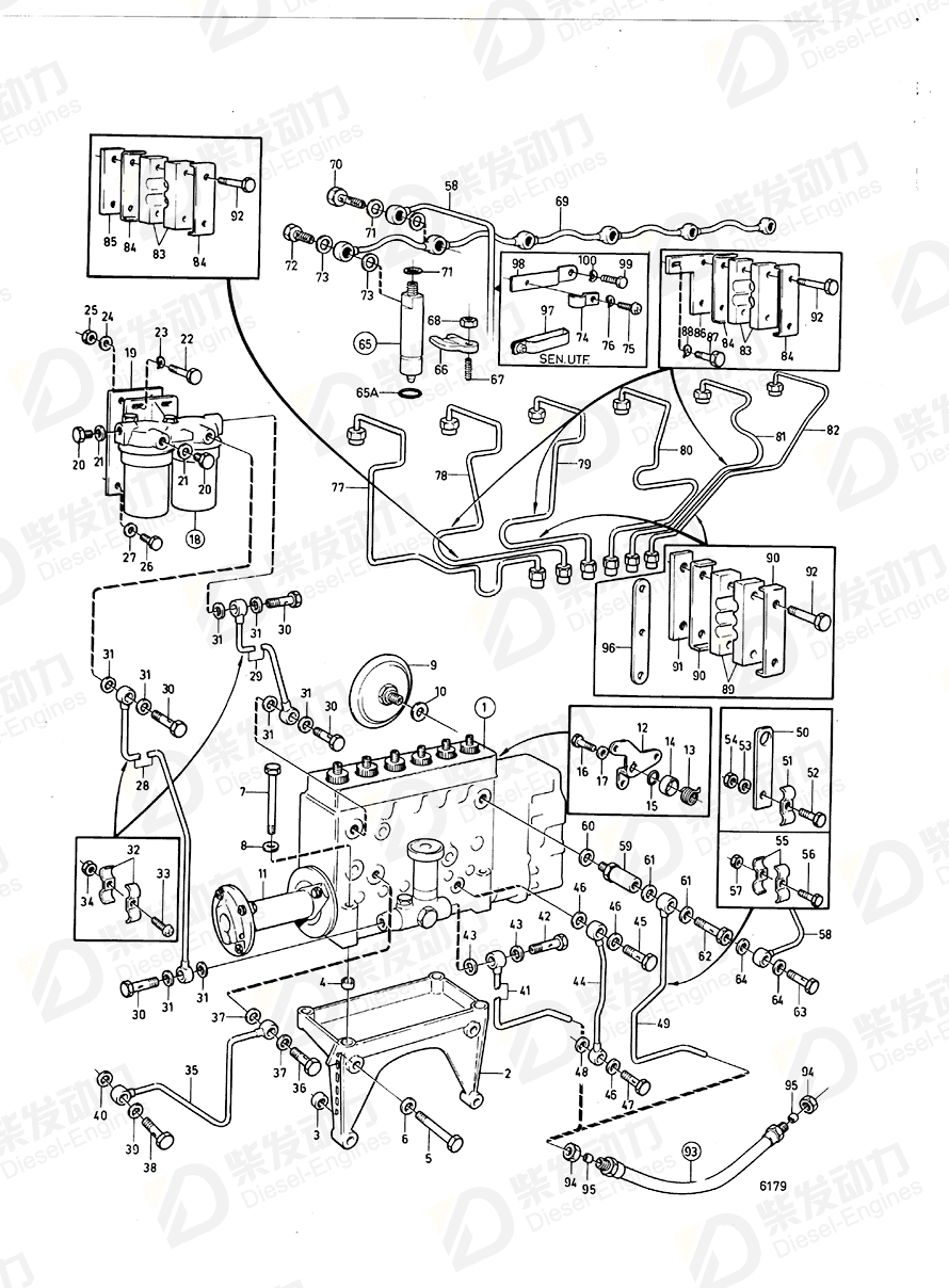 volvo penta Guide sleeve 423161 Drawing volvo penta Guide sleeve 423161 Drawing